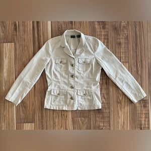 Eddie Bauer Women’s Light Button Up Spring Jacket Size 8